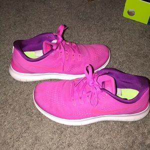 Pink nikes
